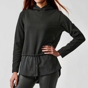 Athleta Black Hoodie Sweatshirt